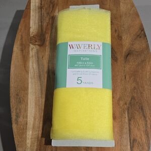 Waverly Yellow Tulle 5 Yards *New*